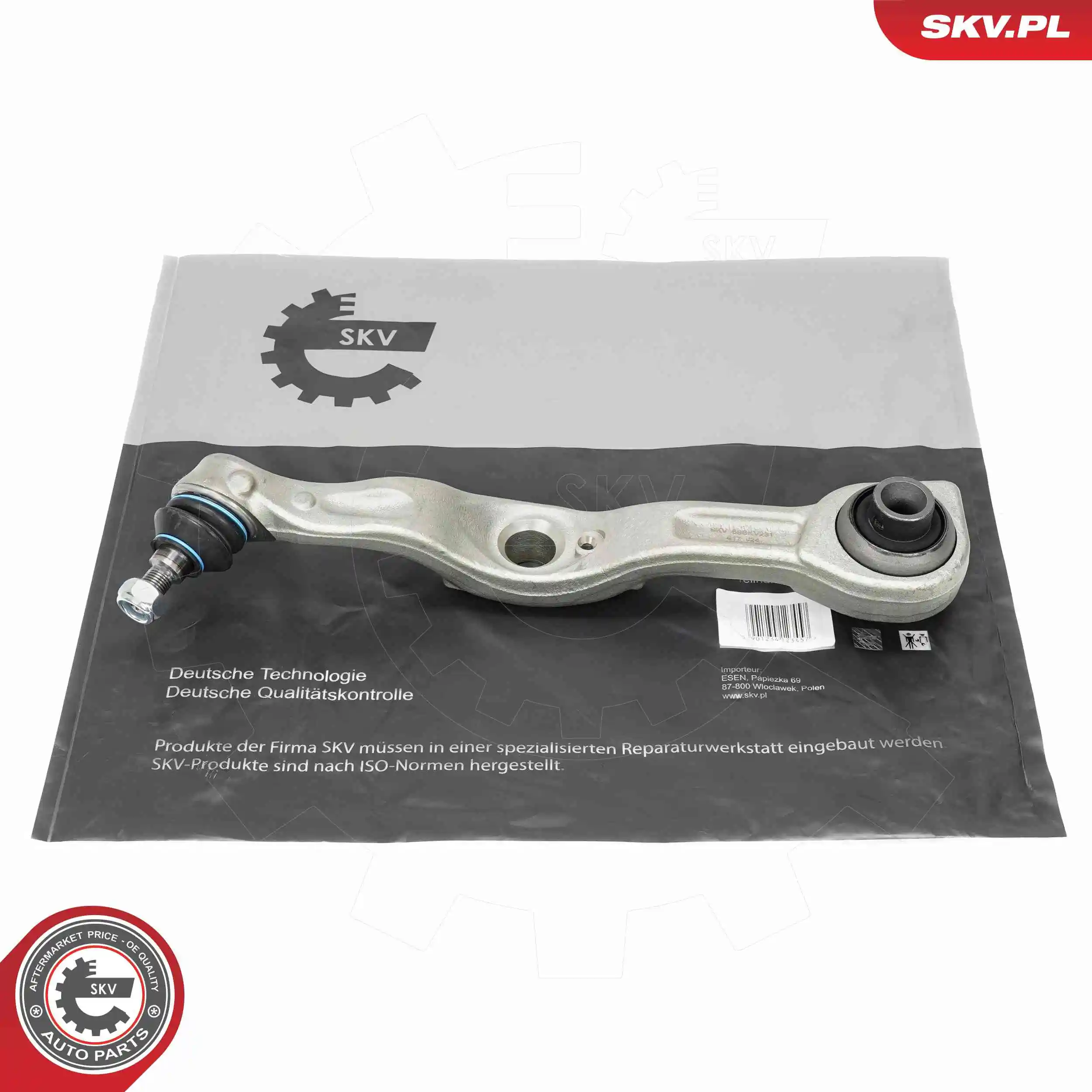 Control/Trailing Arm, wheel suspension